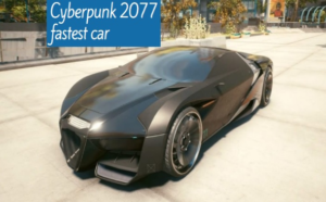 cyberpunk 2077 fastest car